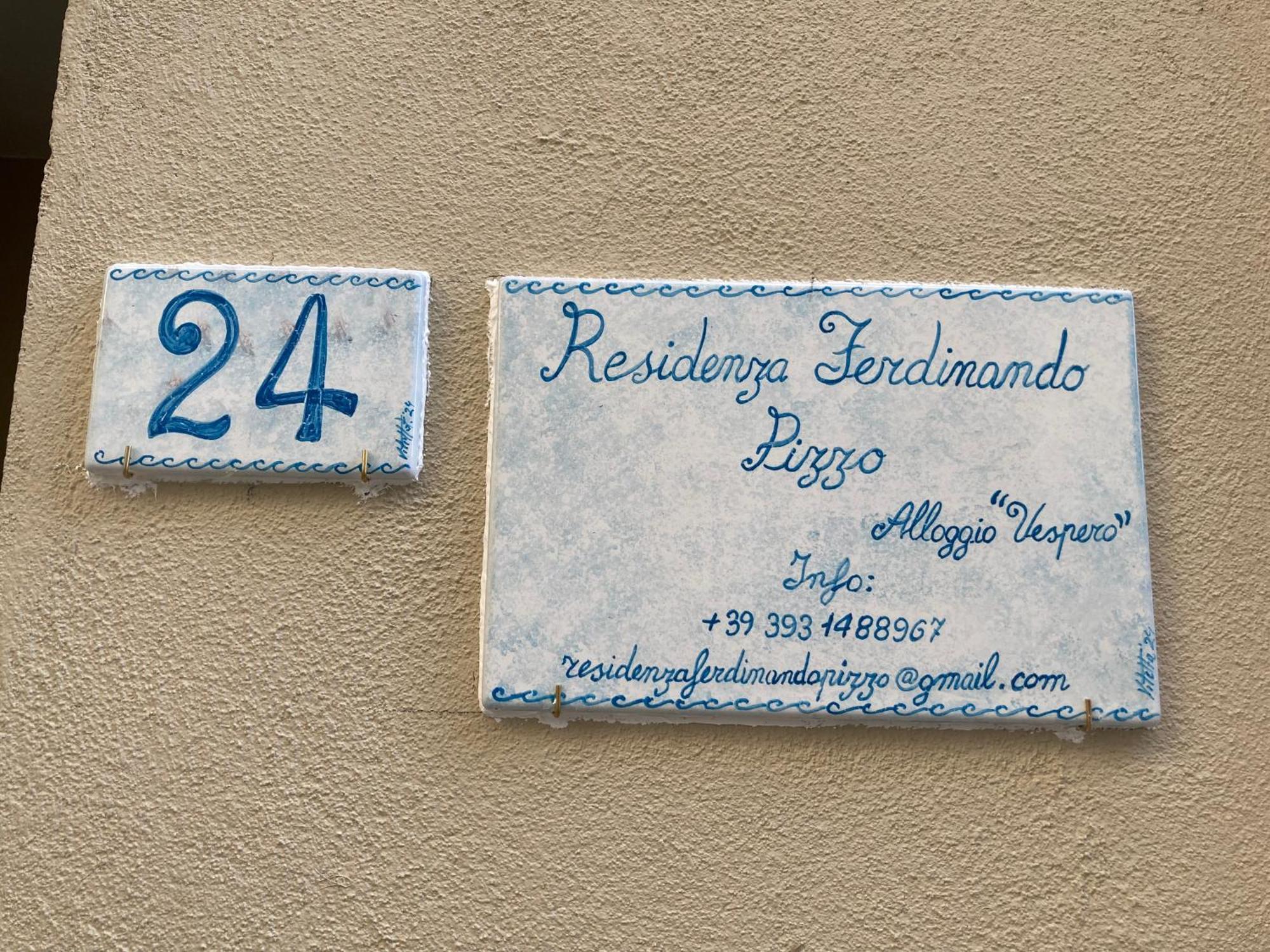Ferienwohnung Residenza Ferdinando - 40M Dal Mare Pizzo  Exterior foto